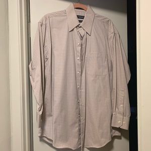 Plaid Men’s Dress Shirt